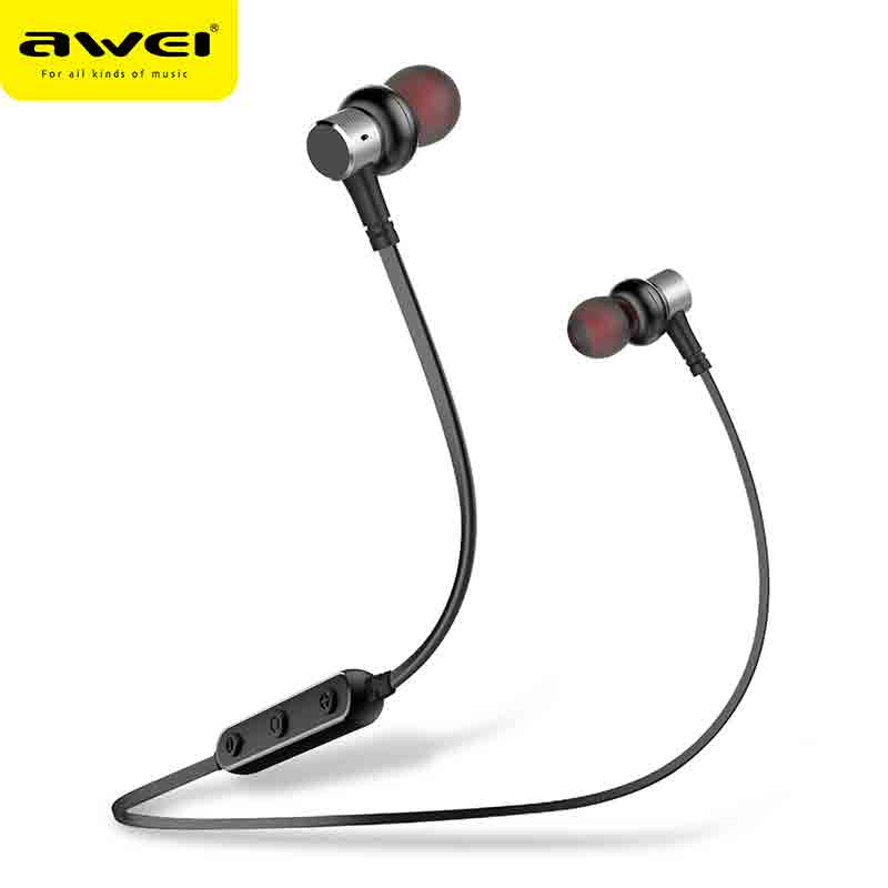 Awei B922BL Portable Wireless Magnetic Lock Earphone